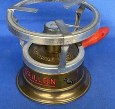 Vintage Alg Le Grillon Alcohol Camping Stove Model 7 The Cricket Made In France