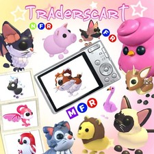 Adopt Me Cute Pets (Fallow Deer, Alley Cat, M...