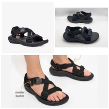 Teva Women's 5 Black Hurricane Verge Sport Hiking Sandals 1121535 Strappy New