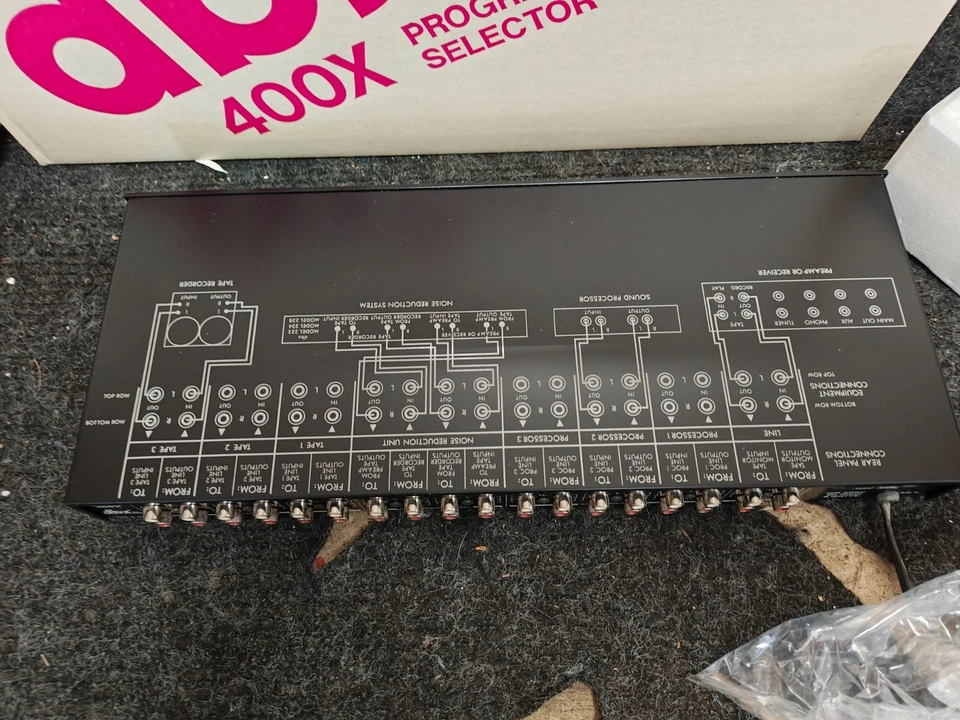 Selector de enrutamiento de programa DBX 400X NUEVO EN STOCK nunca usado G2U Foto 2 de 4