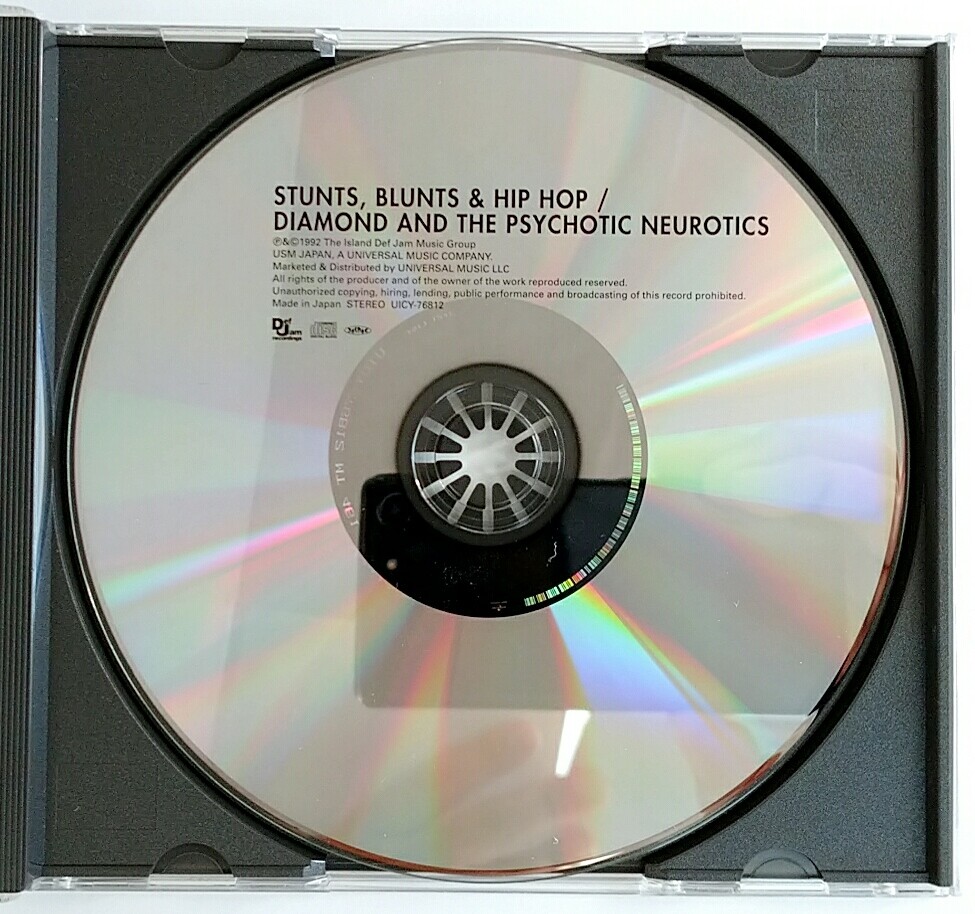 CD) Diamond & The Psychotic Neurotics –Stunts Blunts & Hip