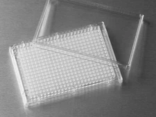 3702 Corning® 384-well Clear Flat Bottom Polystyrene Not Treated Microplate, 