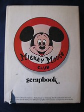 MICKEY MOUSE CLUB SCRAPBOOK WALT DISNEY 1975 BY KEITH KELLER