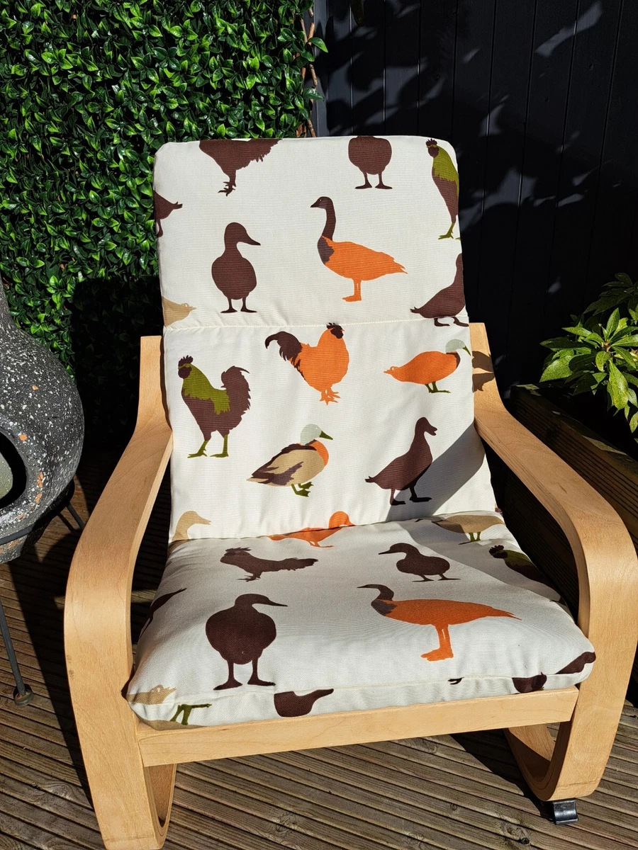 Ikea childrens poang sale chair cover replacement