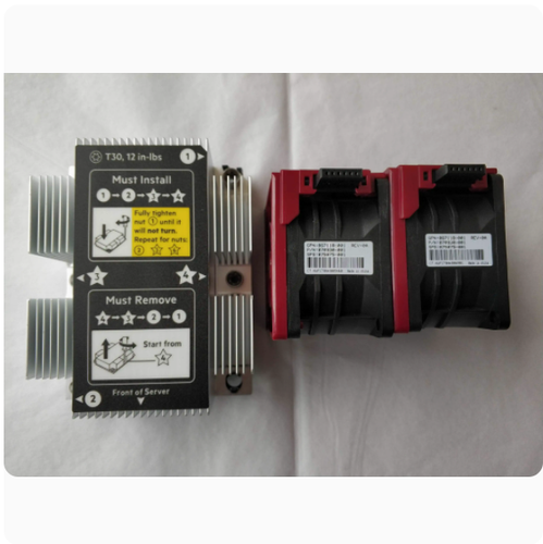 Kit CPU HP DL360 DL360p G10 Xeon dissipateur thermique 872452-001 AVEC 2 ventilateurs 875283-001 neuf - Photo 4/6
