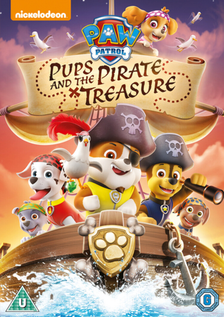 Paw Patrol: Pups and the Pirate Treasure (DVD)