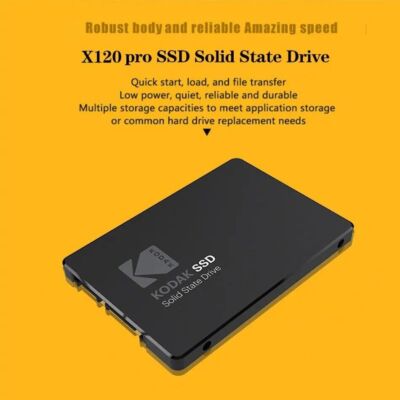 KODAK X120 PRO SSD 1TB 2.5インチ Kodak X120 PRO SSD Drive HDD 2.5 Hard Disk 1TB 512GB 128GB