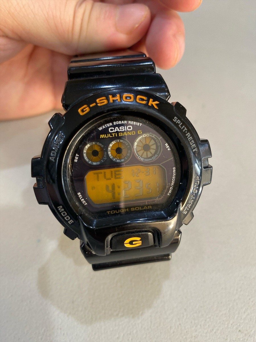 Preowned Rare Casio G-Shock Tough Solar Digital Men