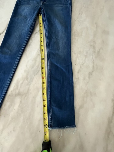 Abercrombie & Fitch Ultra High Rise Skinny Jean Legging Girls 26 Blue Denim 26/2 - Picture 8 of 14