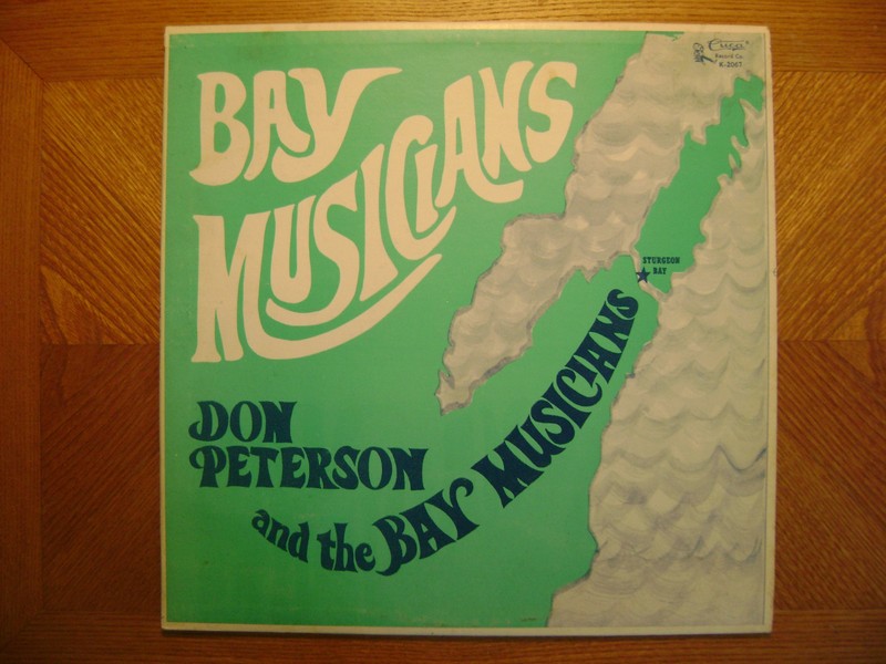 CUCA LP RECORD / DON PETERSON /BAY MUSICIANS/ K-2067 / EX VINYL