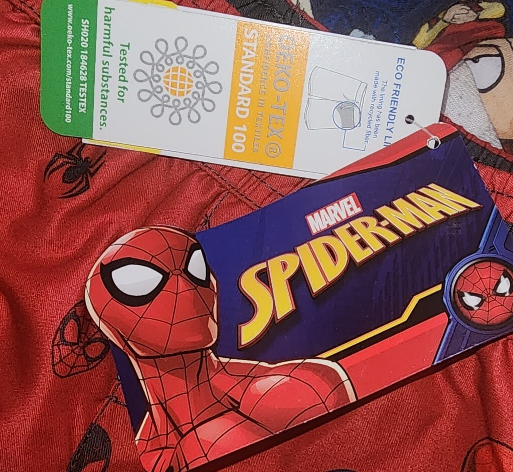 Spider-Man Marvel Child Swim Trunks 12M NWT | eBay