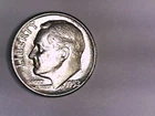 U S 1952 Roosevelt Silver 10c about uncirculated
