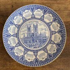 Lincoln Cathedral 1988 Calendar Plate By Mason’s For Ringtons Vintage