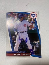Rafael Morel 2024 Signed Card South Bend Cubs IP Auto