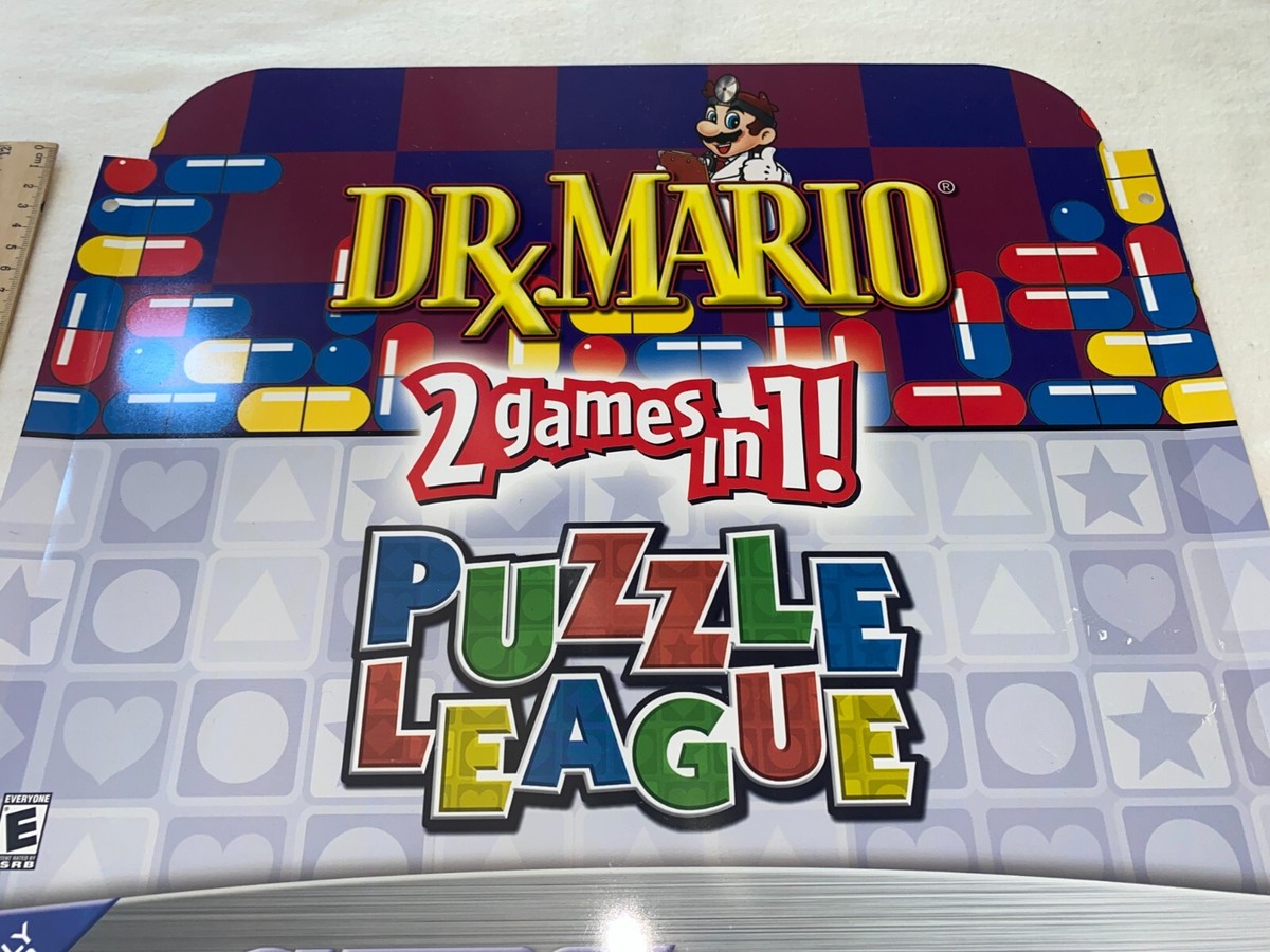 DR Mario Puzzle League + MANUEL Mode d'emploi Nintendo Gameboy Advance