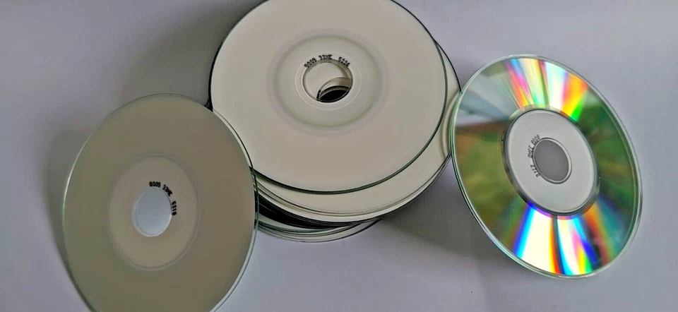 100x mini CD-R 210MB weiß ink printable 8cm bedruckbar mit Tinte - Bild 2 von 4