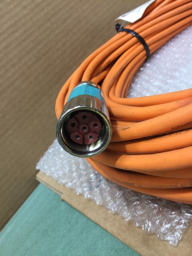 CONJUNTO CABLE FUENTE ALIMENTACIÓN SIEMENS 6FX50025CA011EA0 LONGITUD 30M NUEVO SIN CAJA - Imagen 3 de 4