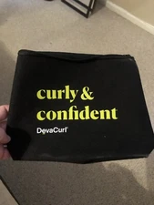Deva Curl Travel Bag Cosmetics Hair Care New Carry On curly & Confident Devacurl
