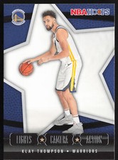 2020-21 Hoops Lights Camera Action Klay Thompson #27 Golden State Warriors