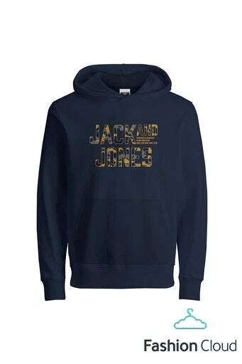 12226618 Jack & Jones Junior Jungen Sweatshirt Sweat blau NEU Gr. 164