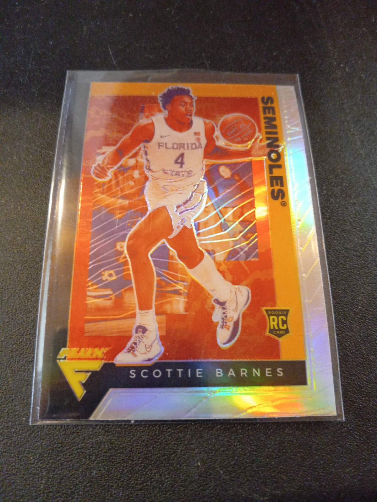 2021-22 Panini Chronicles Draft Picks Scottie Barnes Flux RC #232 Raptors