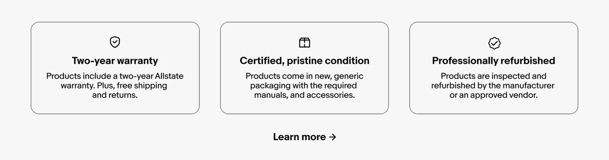 eBay Refurbished
