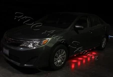 Universal STP Style Red 90-LED Underglow Under Car Puddle Lighting Lamp Kit