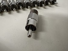 30 Pieces F-Type Female Coax to RCA Male Connector