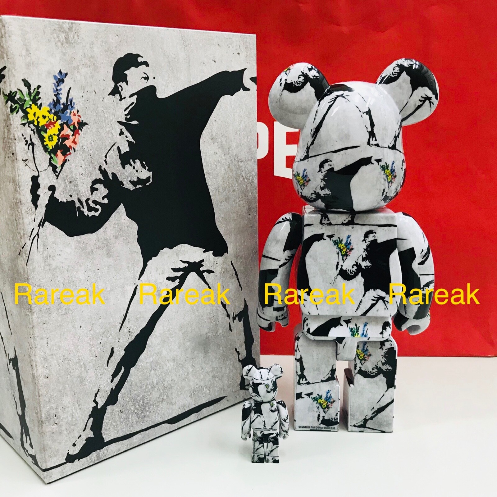 2021新作】 BE@RBRICK FLOWER BOMBER 100% 400% ecousarecycling.com