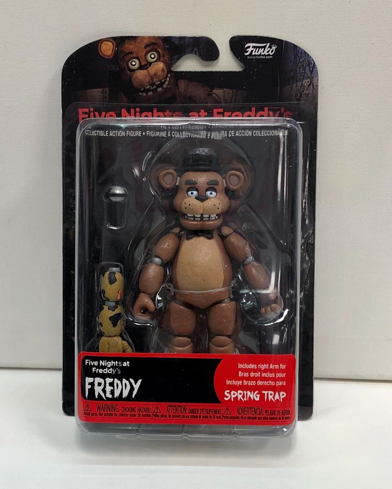 New FNAF Five Nights at Freddy's Collector Golden Freddy Doll Plush Toy 5  Inch