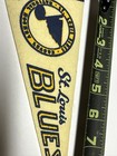 Vintage St Saint Louis Blues 4x9.5 Vintage MINI Pennant NHL Hockey — photo 4