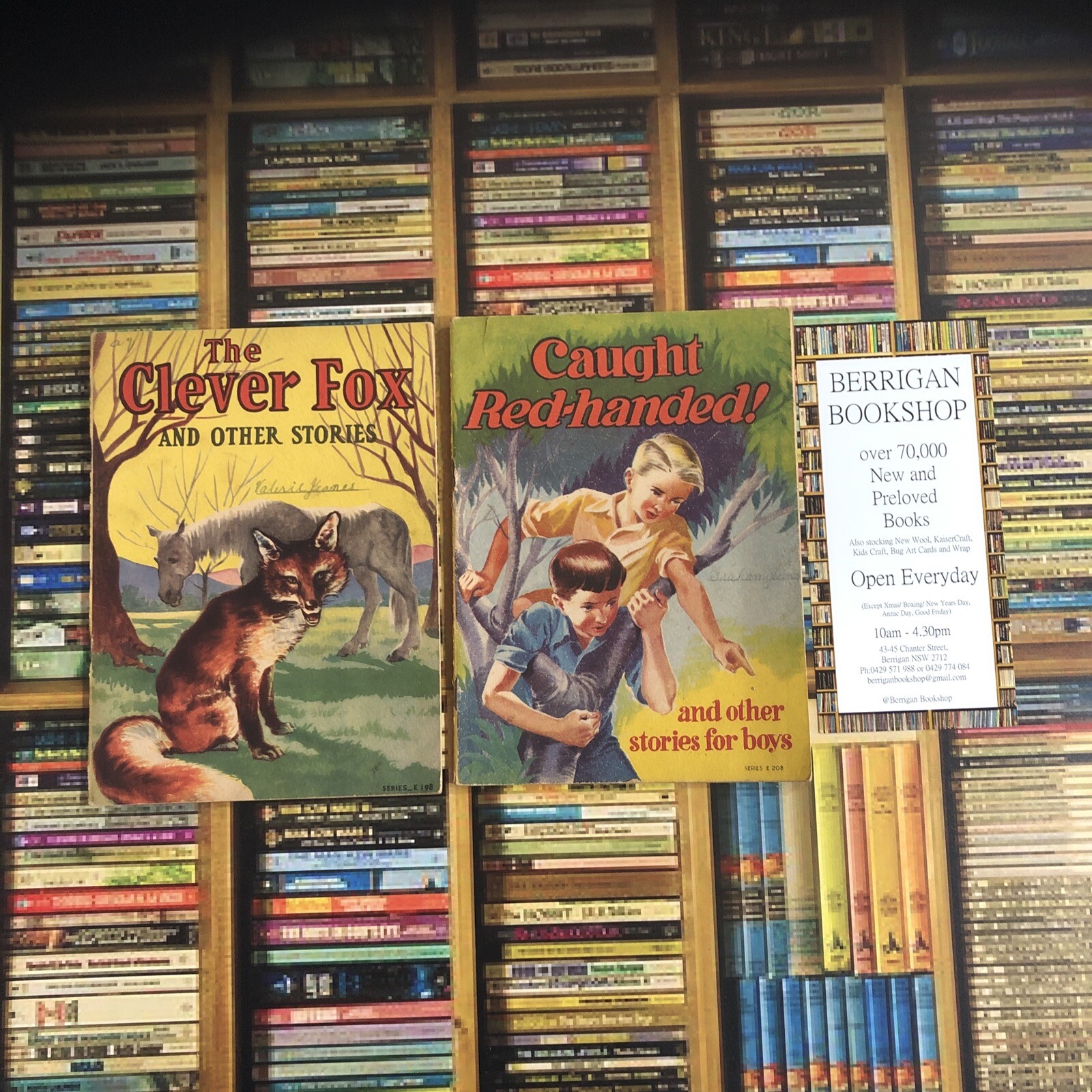 Wattle Series E198 The Clever Fox and Other Stories & E208 Caught Red-handed!