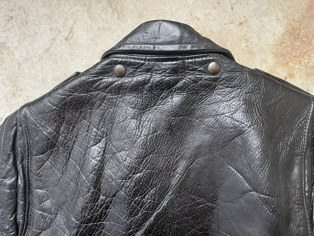 40s 50s Harley Davidson Cycle Queen Horsehide Leather Jacket 40s 50s Harley Davidson Cycle Queen Horsehide Leather Jacket
