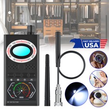 Anti-Spy Camera Wireless RF Detector GSM GPS BUG Tracker Finder Scanner Device