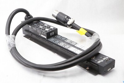 HP AF536A Monitored S340 12-Outlets 14.4kVA PDU HSTNR-P007-A 395327-003 SH