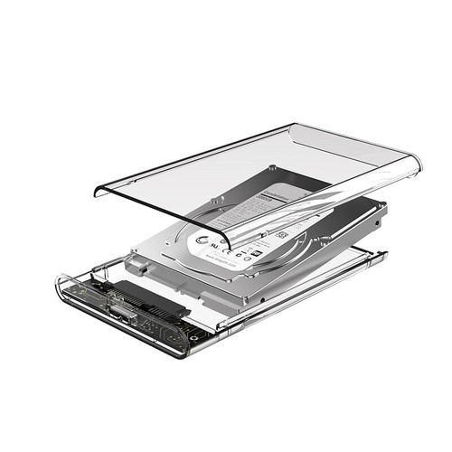 Klar USB 3.0 SATA Externe Festplatte Schutzhülle 6.3cm Gehäuse Caddy HDD SSD > - Afbeelding 5 van 10