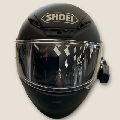 Shoei RF-1200 XL Full Face Motorcycle Helmet w/ Sena 10C Evo Bluetooth Camera