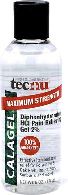 Tecnu Anti-itch Gel, 6 Oz, Maximum Strength Itchy Skin Relief from Poison Ivy &