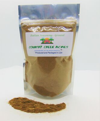 4 Pound Ground Italian Seasoning -A Must-Have In Your Pantry- Country Creek LLC