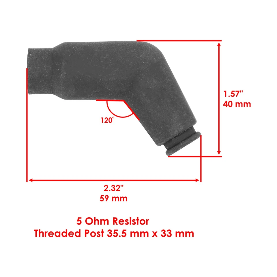 Bota tapa bujía para Honda XL250R XL500R 1982-1983 Foto 2 de 4