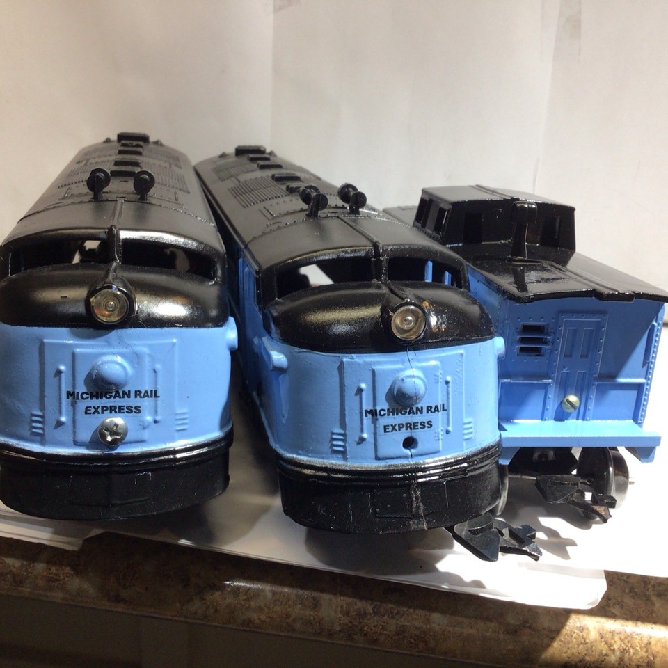 Marx Diesel Engines A&A And Caboose In Refurbished Condition | eBay