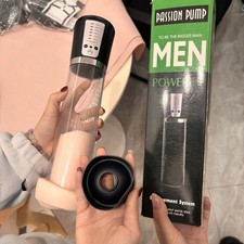 Electric Penis Vacuum Pump Rechargeable Male Enlargement Device Silicone Sleeve