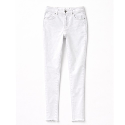 #ad GARAGE White TAILLE HAUTE High Rise Skinny Jeans Size 7 $14.00