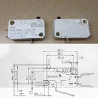 Für Cherry D45X Deutschland 16A 250V importierte Mikroschalter Grenzschalter