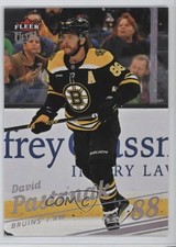 2025-26 Upper Deck Fleer Ultra SP Platinum /25 David Pastrnak #126