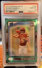 2024 Panini Donruss Optic - Rated Rookie Jayden Daniels Green Hyper (RC) PSA 10