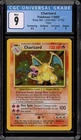 Pokemon Charizard Base Set Unlimited 4/102 Holo CGC 9 Mint