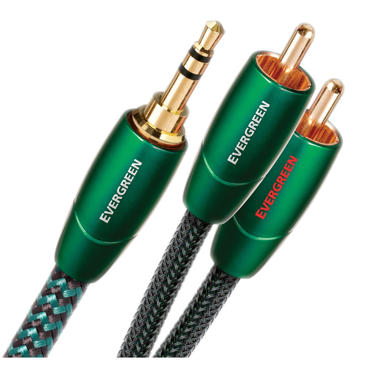 AudioQuest Evergreen 3.5mm Male to RCA Male Interconnect Cab