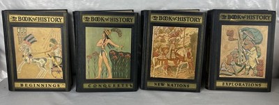 My Book of History - A Picturesque Tale of Progress - 4 Volumes - HC - 1929-1933