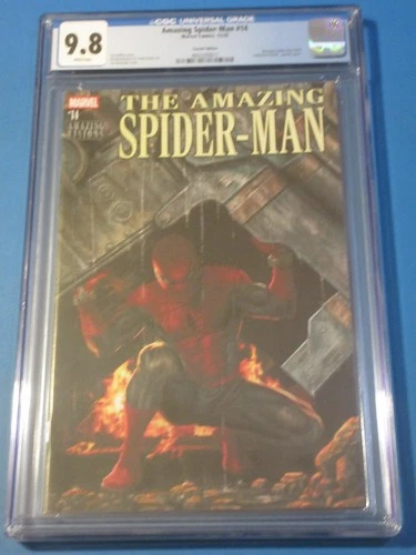 Amazing Spider-man #14 Bermejo Variant CGC 9.8 NM/M Gorgeous Gem Wow